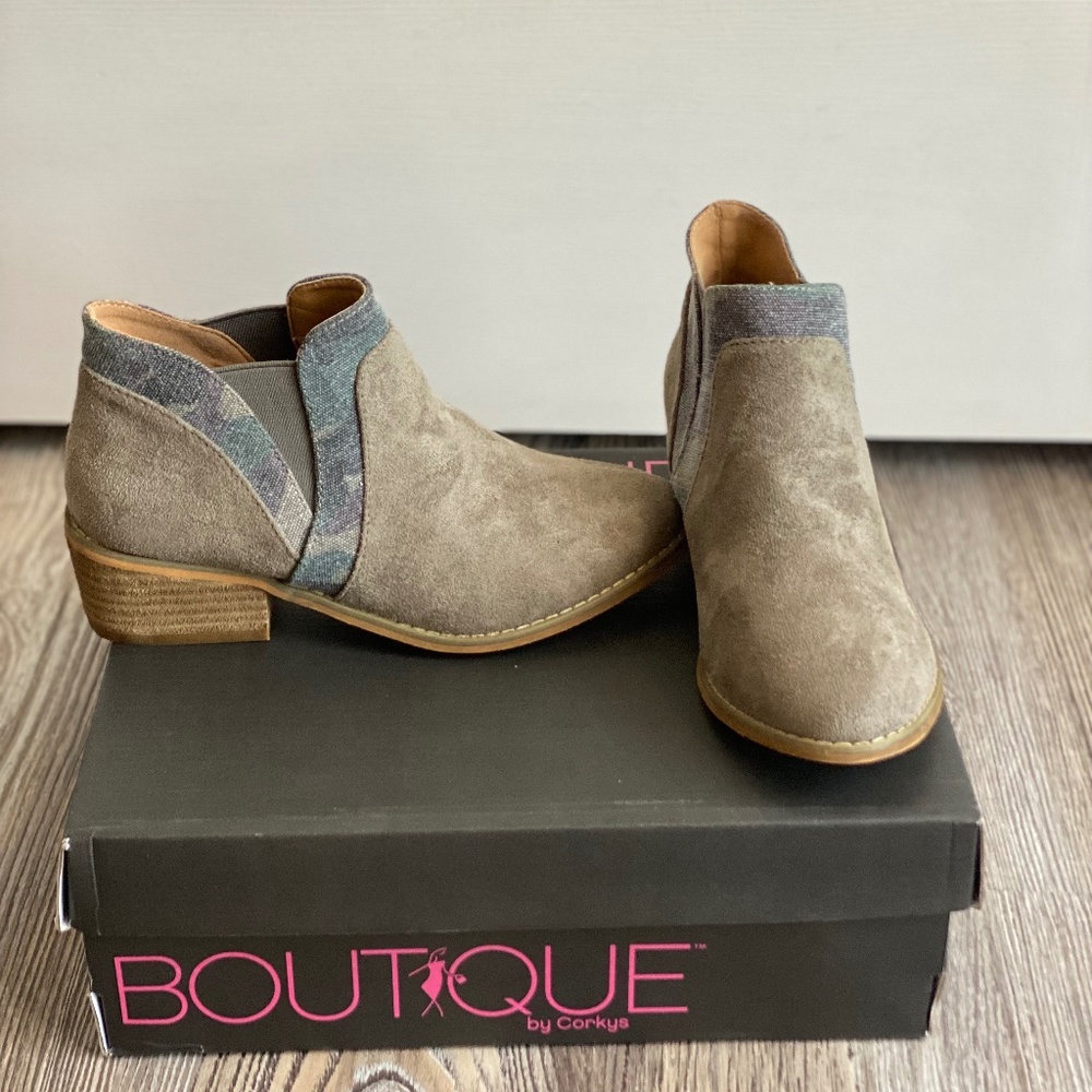 Boutique Suede Booties - Picture 3 of 8